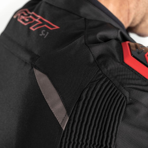 Veste RST S-1 textile - noir/gris/rouge