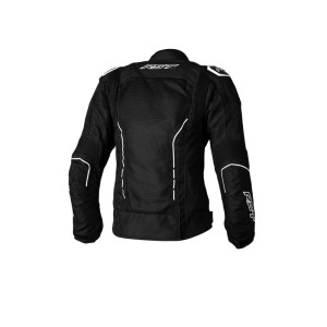 Veste femme RST S1 Mesh CE textile - noir/blanc