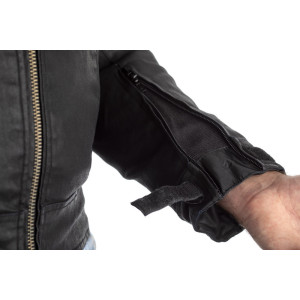 Blouson RST Brixton CE femme textile - noir