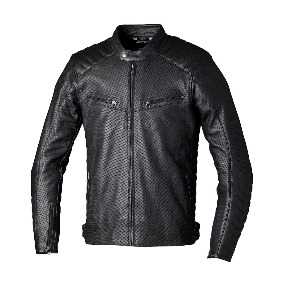 Veste cuir RST Roadster Air CE homme - noir