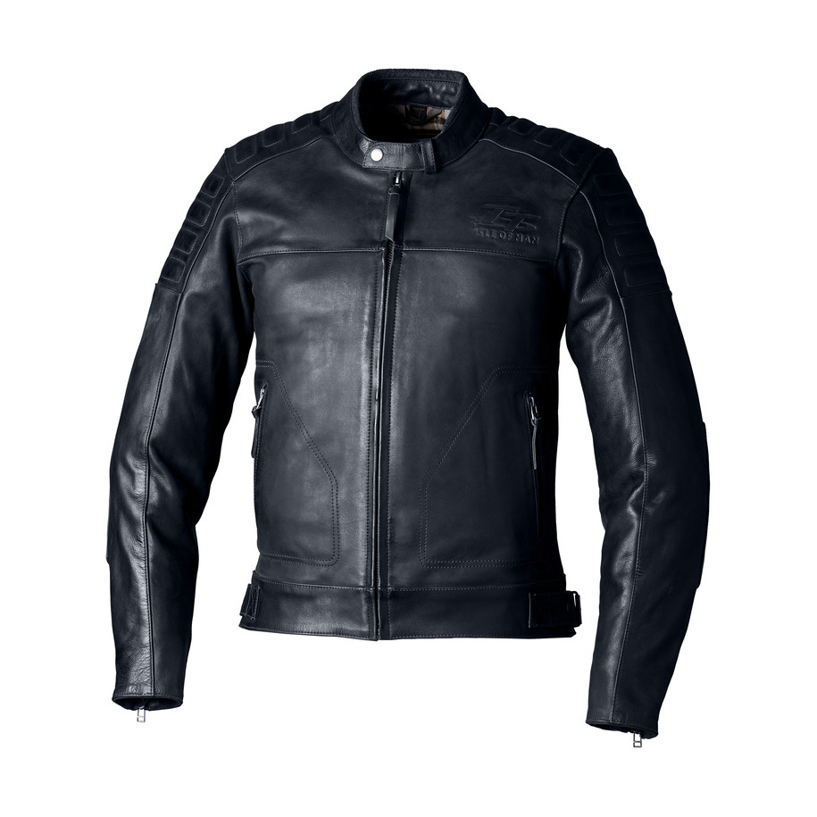 Veste RST Brandish2 cuir CE homme - Noir