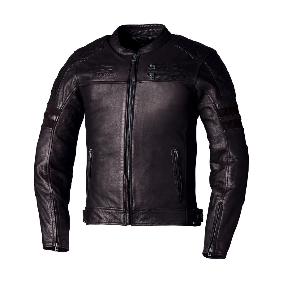 Veste RST Hillberry2 cuir CE homme - Marron