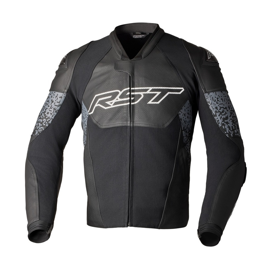 Veste cuir RST Pro Series Supersport-K CE - noir/gris