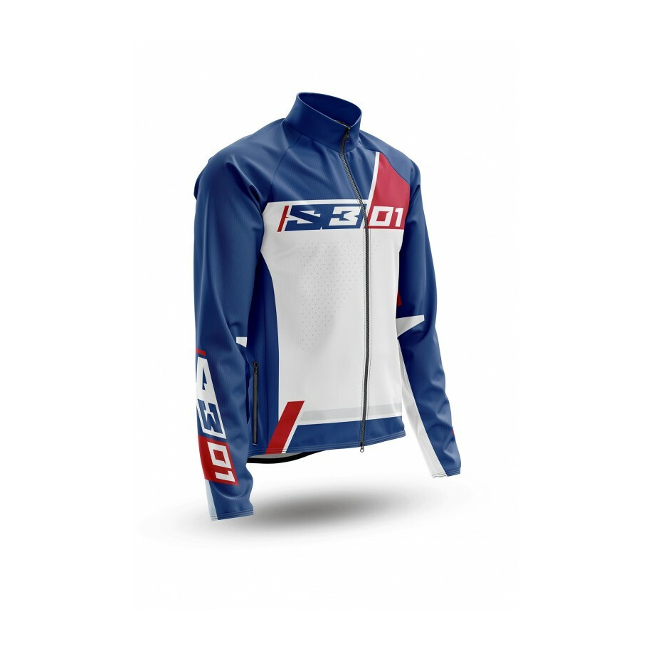 Veste S3 Collection 01 - Patriot rouge/bleu taille M