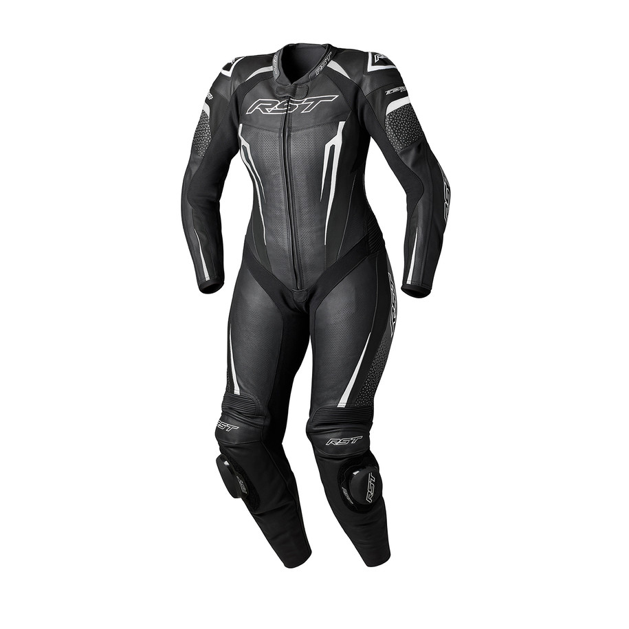 Combinaison femme RST TracTech Evo 5 CE - noir/blanc/noir