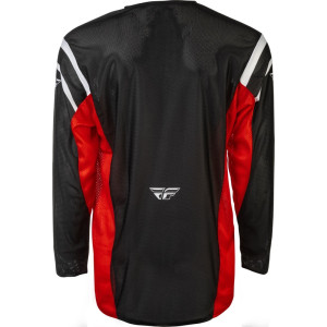 Maillot FLY RACING Kinetic Mesh - noir/rouge