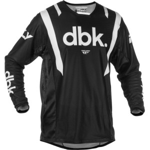 Maillot FLY RACING Kinetic Mesh DBK - noir/blanc