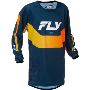 Maillot enfant FLY RACING Kinetic - Navy/orange