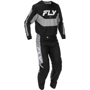 Maillot FLY RACING Kinetic - noir/gris