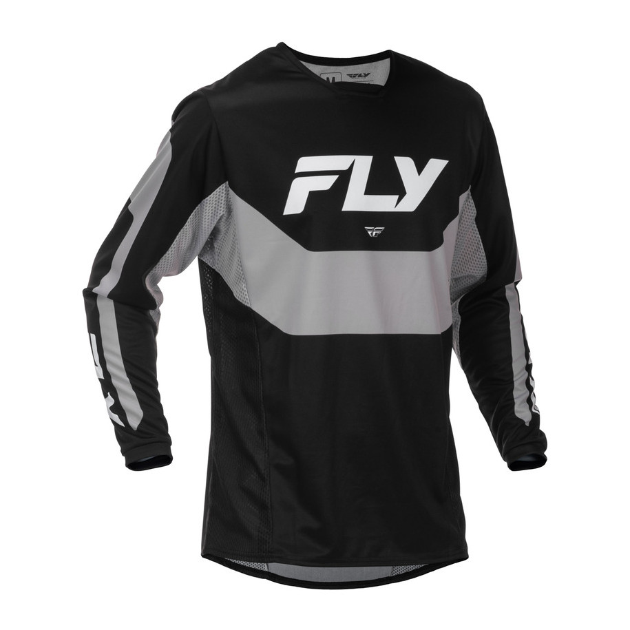 Maillot FLY RACING Kinetic - noir/gris