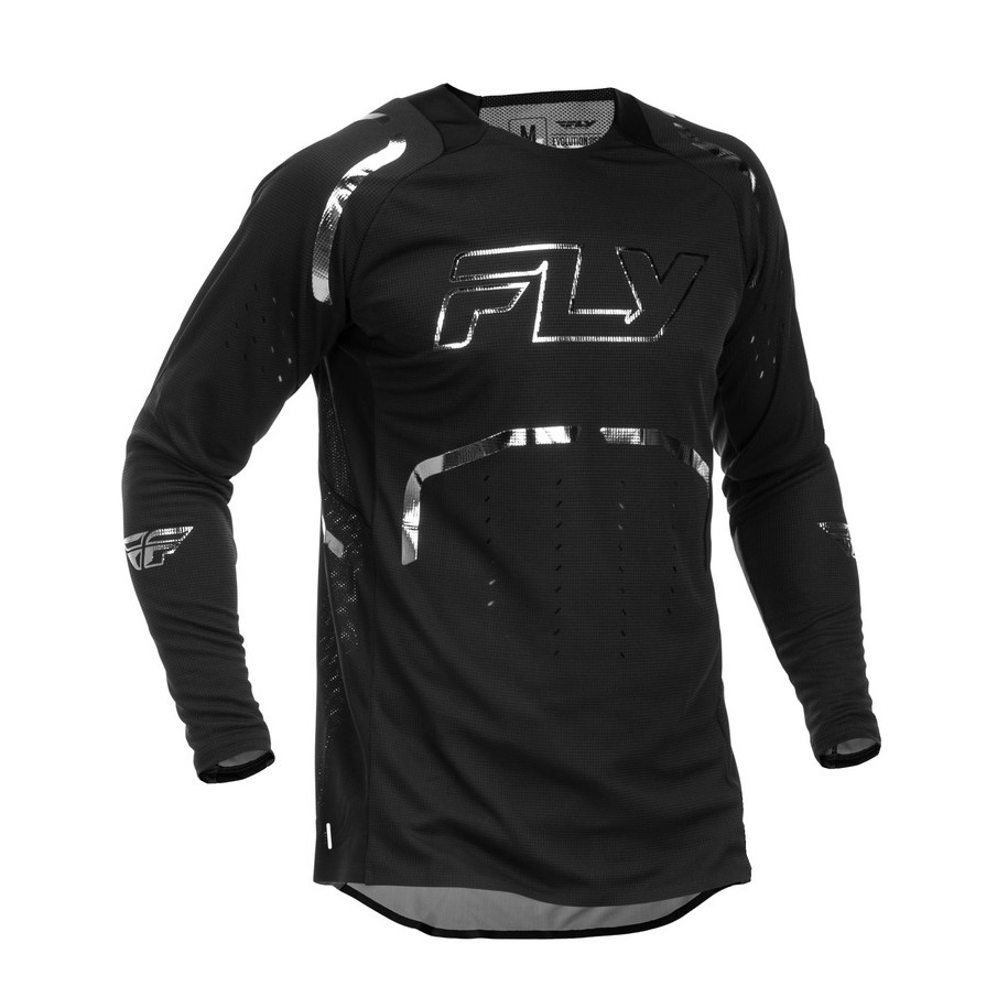 Maillot FLY RACING Evolution DST Spark Special Edition - noir/argent