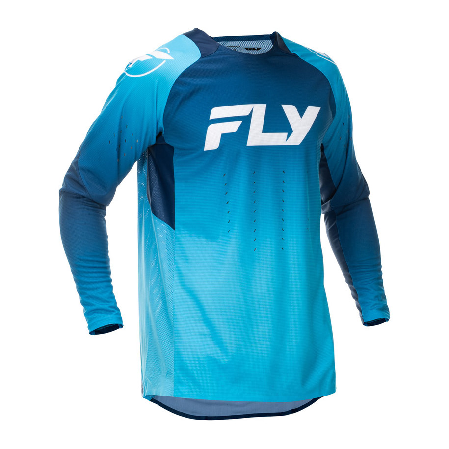 Maillot FLY RACING Evolution DST - bleu/blanc