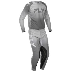 Maillot FLY RACING Evolution DST - blanc/gris