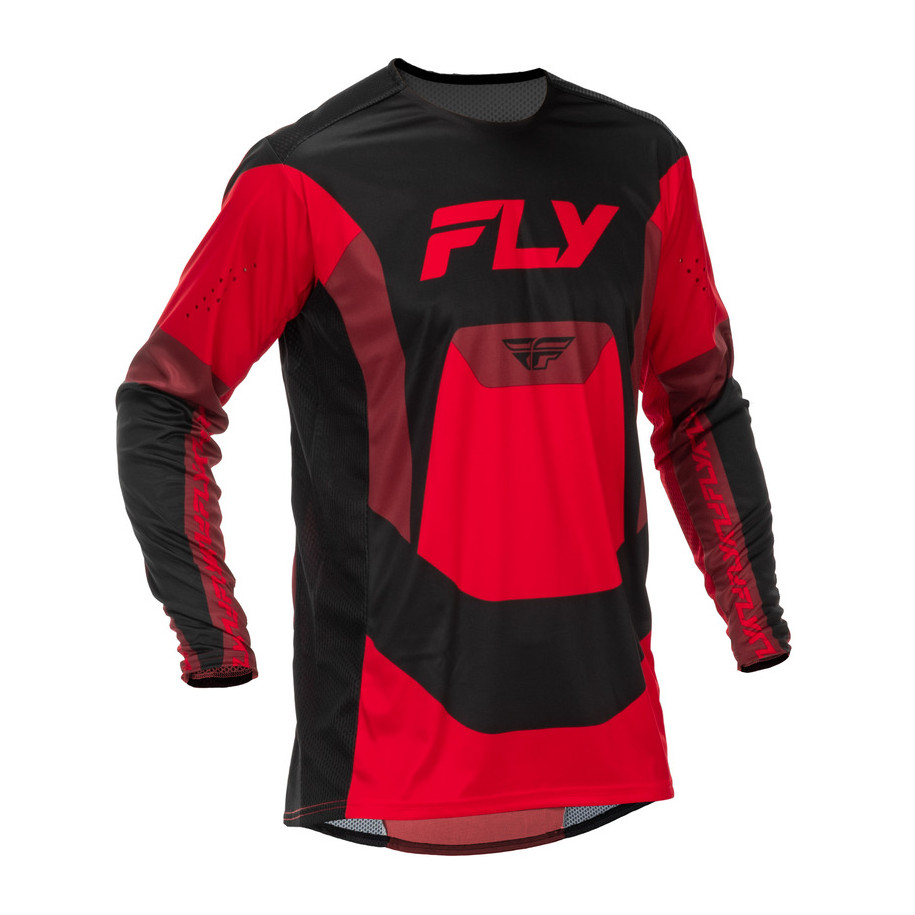 Maillot FLY RACING Lite - rouge/noir