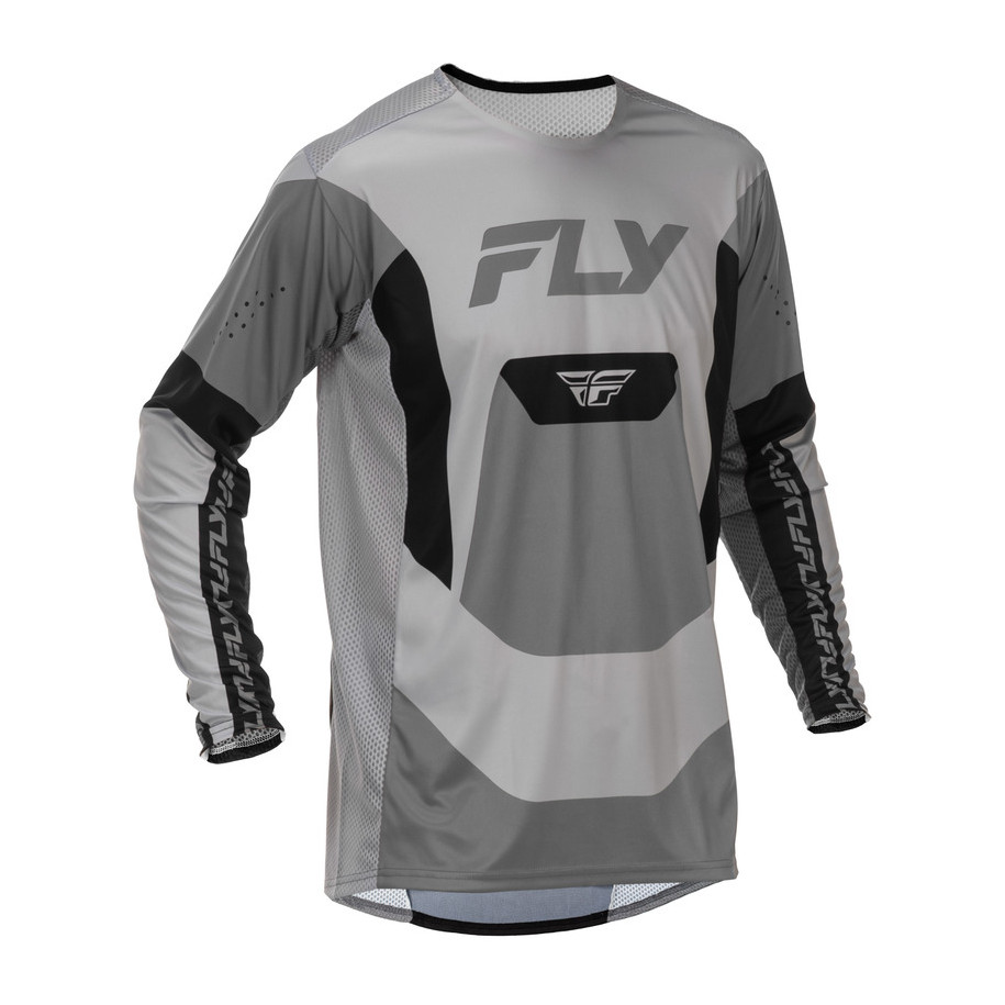 Maillot FLY RACING Lite - gris/noir