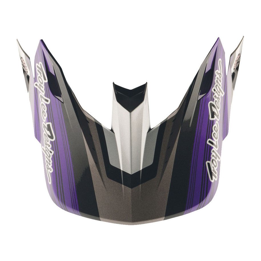 Visière TROY LEE DESIGNS SE5 Carbon Stripes - noir/violet