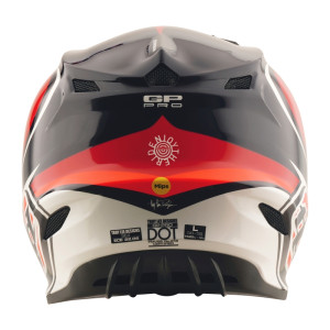 Casque TROY LEE DESIGNS GP Pro Crossover - Navy/rouge