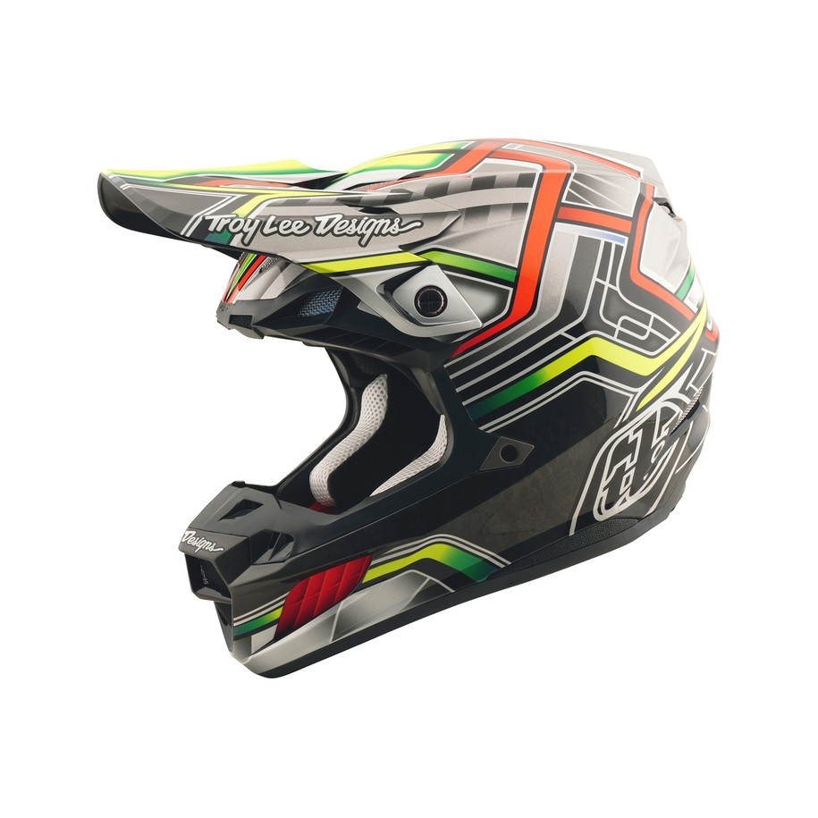 Casque TROY LEE DESIGNS SE5 Composite Lowrider - gris