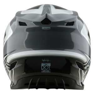 Casque TROY LEE DESIGNS GP Shutter - gris/blanc