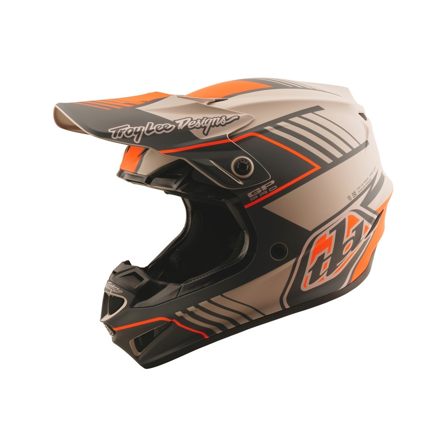 Casque TROY LEE DESIGNS GP Pro Segment - Taupe