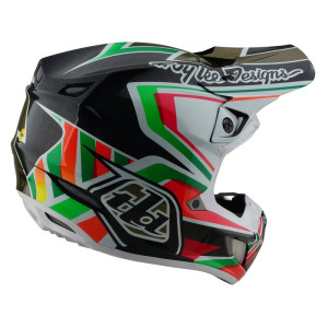 Casque TROY LEE DESIGNS SE5 Carbon Mips - Labyrinth noir