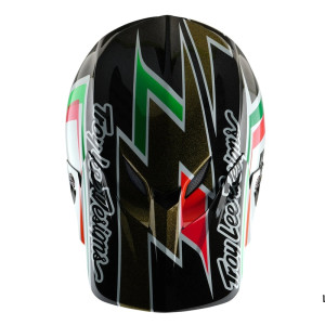 Casque TROY LEE DESIGNS SE5 Carbon Mips - Labyrinth noir