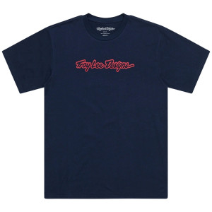 T-Shirt TROY LEE DESIGNS Signature - Navy