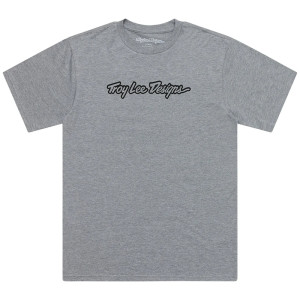 T-Shirt TROY LEE DESIGNS Signature - Gray Heather