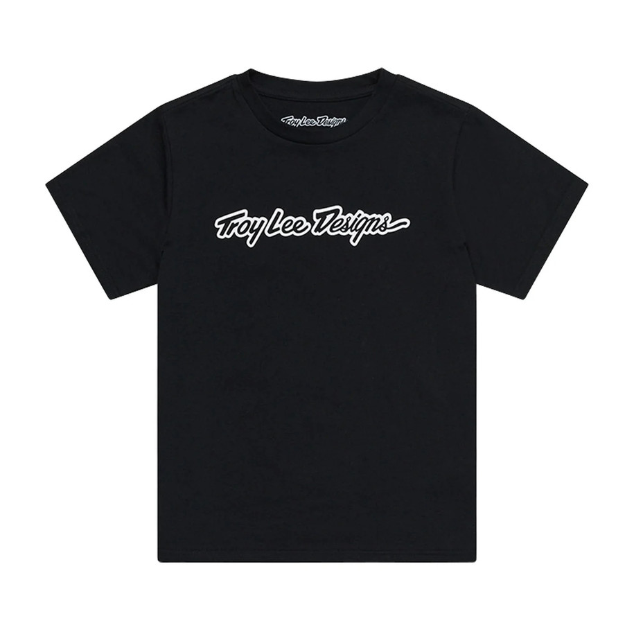 T-Shirt TROY LEE DESIGNS Signature - noir