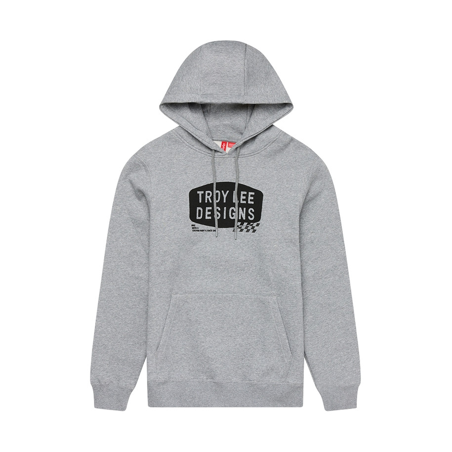 Hoodie TROY LEE DESIGNS Stamp - Gray Heather