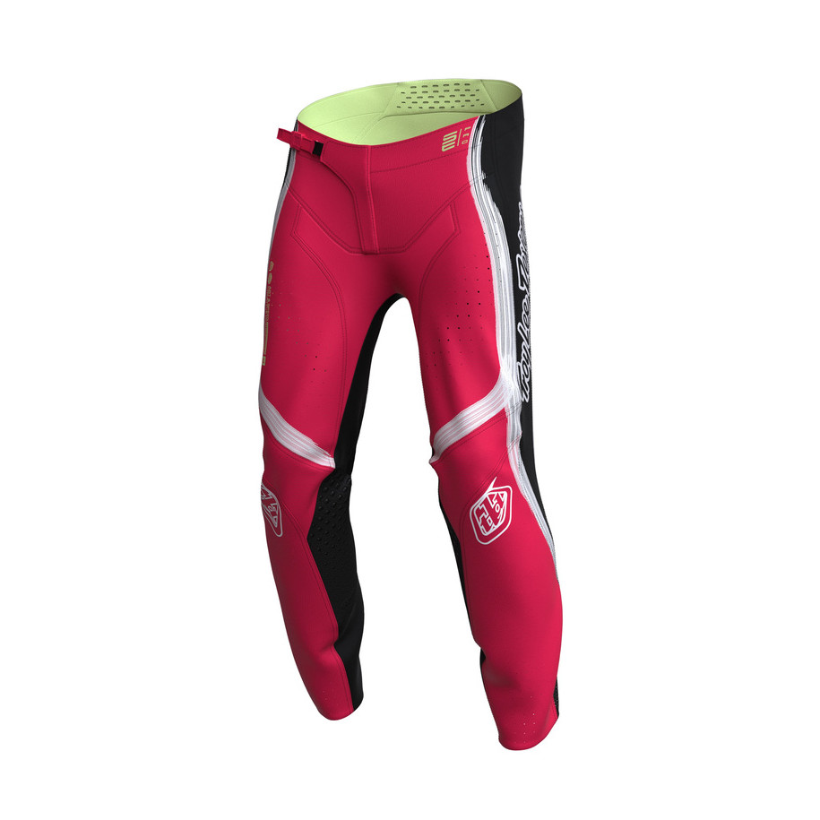 Pantalon enfant TROY LEE DESIGNS SE Pro Stripes - Infra Red/noir