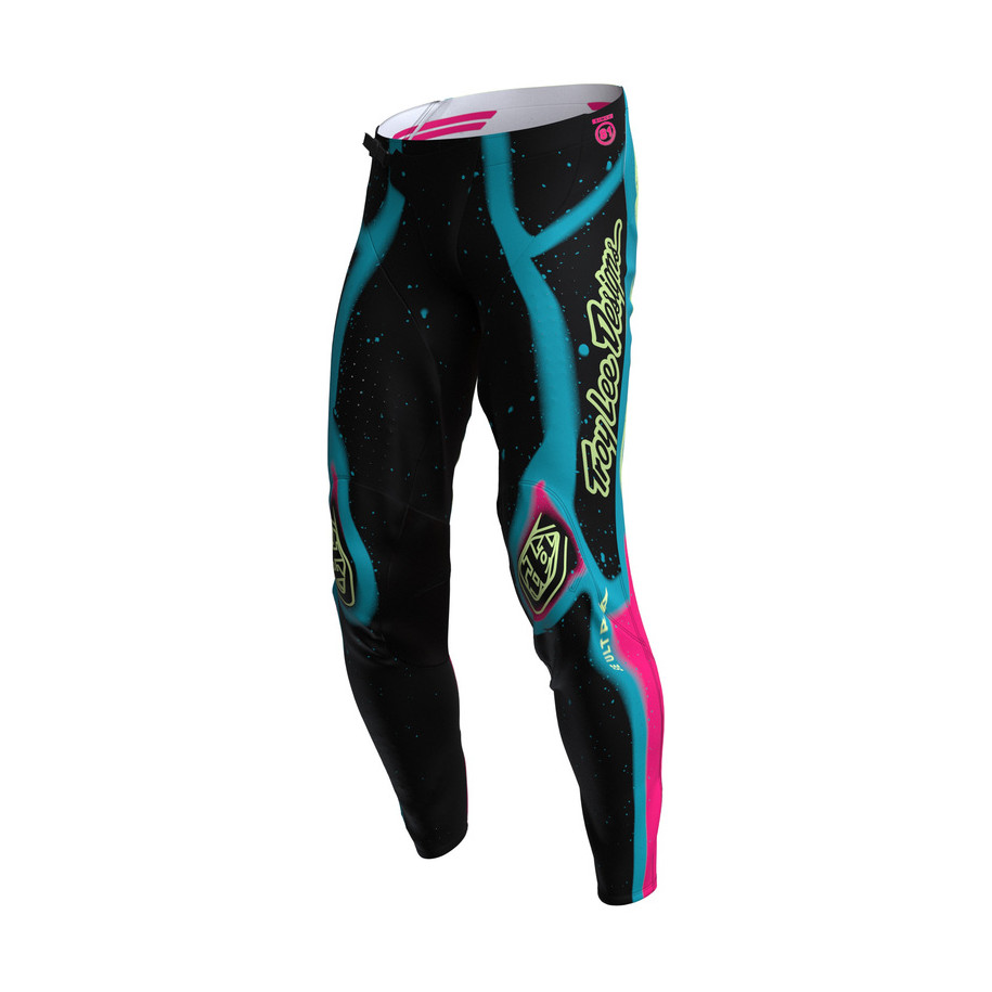 Pantalon TROY LEE DESIGNS SE Ultra Membrane - noir/jaune