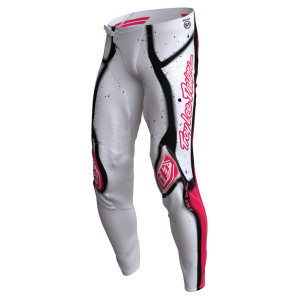 Pantalon TROY LEE DESIGNS SE Ultra Membrane - blanc/Infra Red