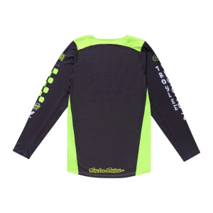 Maillot TROY LEE DESIGNS GP Pro Air Standard - jaune fluo/noir