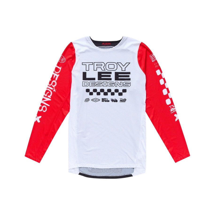 Maillot TROY LEE DESIGNS GP Pro Air Standard - rouge/blanc/noir