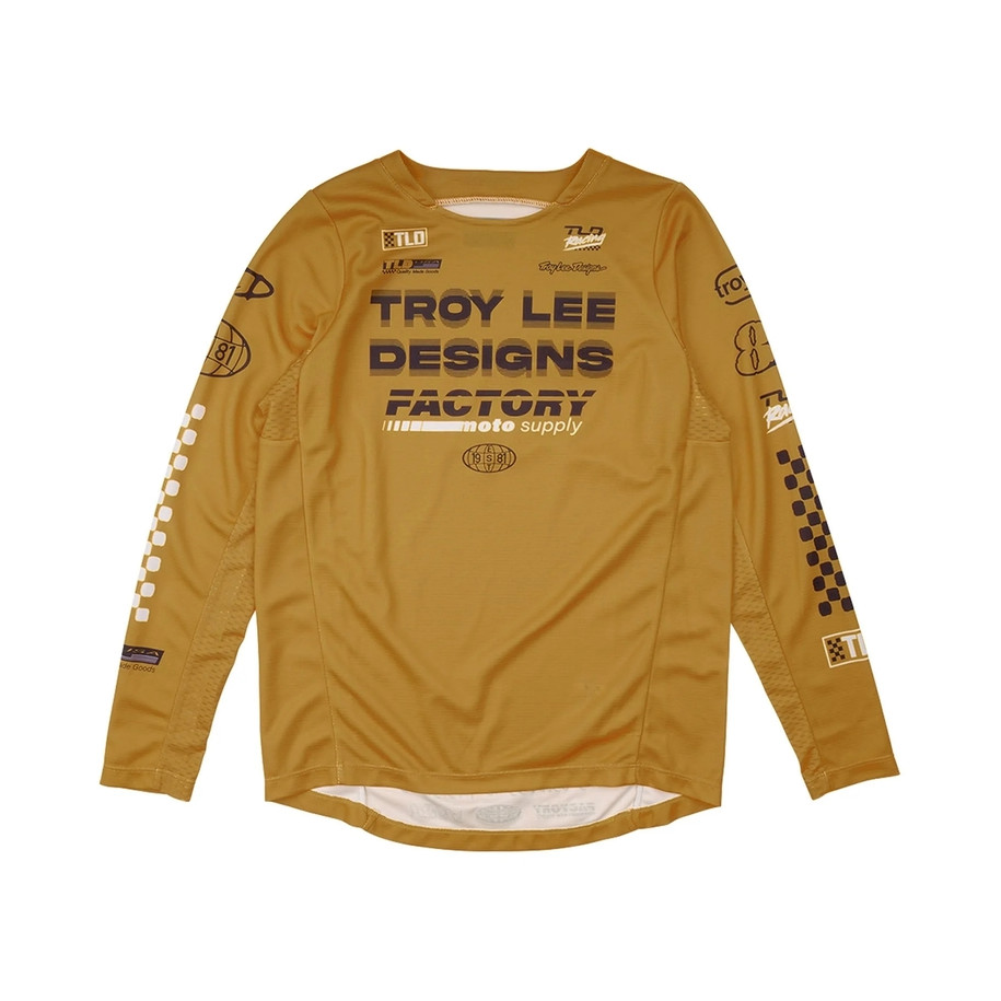 Maillot enfant TROY LEE DESIGNS GP Pro - Factory Gold