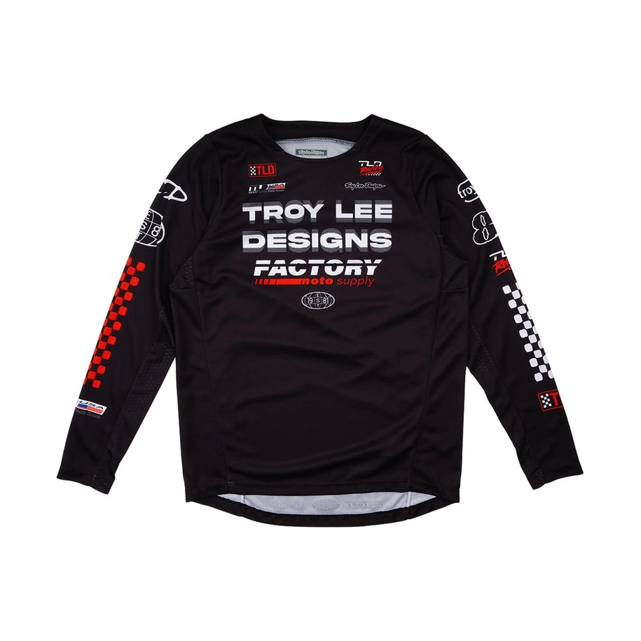 Maillot enfant TROY LEE DESIGNS GP Pro - Factory Black