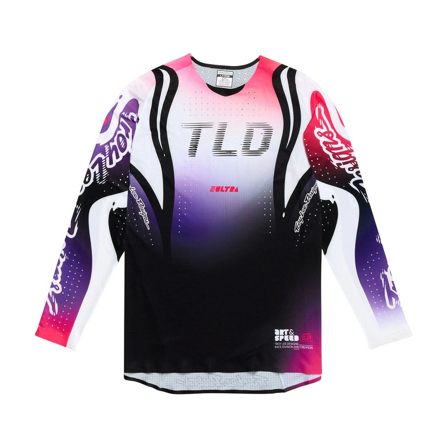 Maillot TROY LEE DESIGNS SE Ultra - Drip Black/Purple