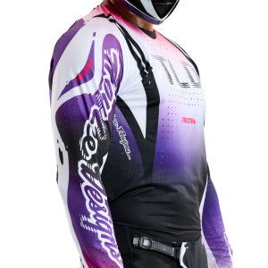 Maillot TROY LEE DESIGNS SE Ultra - Drip Black/Purple