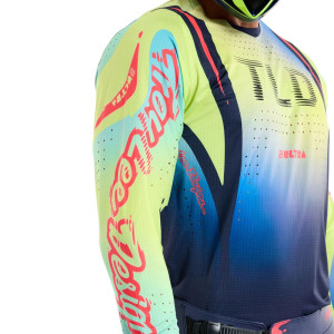 Maillot TROY LEE DESIGNS SE Ultra - Drip Glo Yellow/Dark Navy