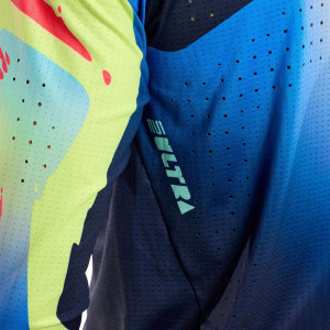 Maillot TROY LEE DESIGNS SE Ultra - Drip Glo Yellow/Dark Navy