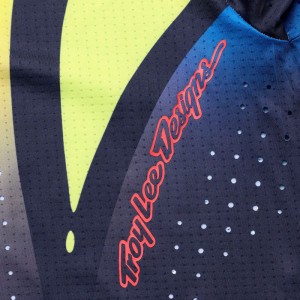Maillot TROY LEE DESIGNS SE Ultra - Drip Glo Yellow/Dark Navy