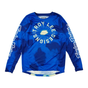 Maillot enfant TROY LEE DESIGNS GP Pro - Arrival Blue