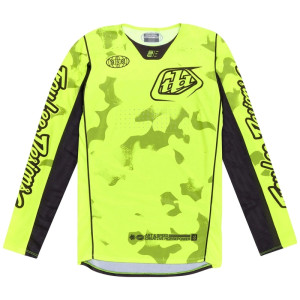 Maillot TROY LEE DESIGNS SE Pro - Blotted Flo Yellow