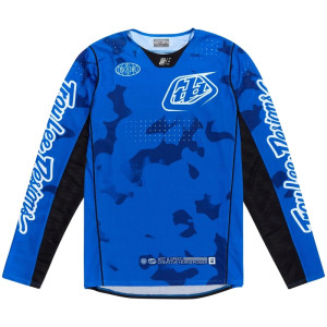 Maillot TROY LEE DESIGNS SE Pro - Blotted Bright Blue