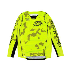 Maillot enfant TROY LEE DESIGNS GP Pro - Blotted Flo Yellow