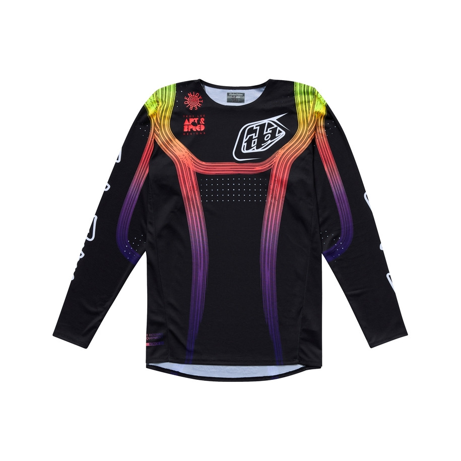 Maillot TROY LEE DESIGNS SE Pro Stripes - noir/multi