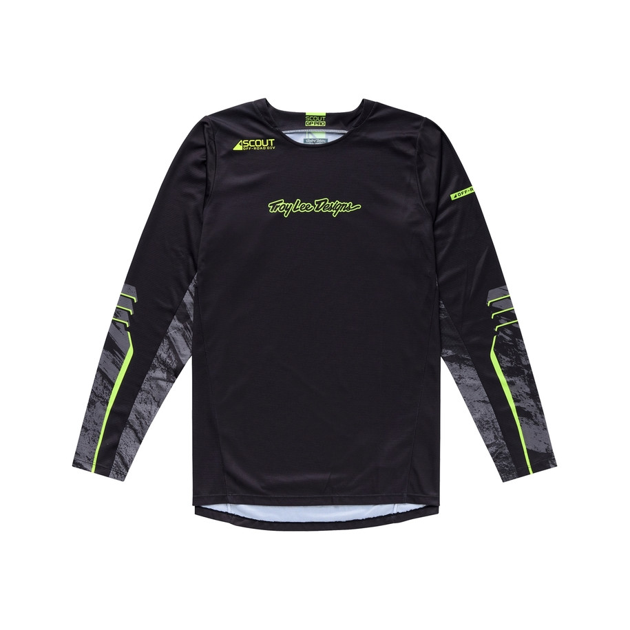 Maillot TROY LEE DESIGNS Scout GP Pro Slab - noir