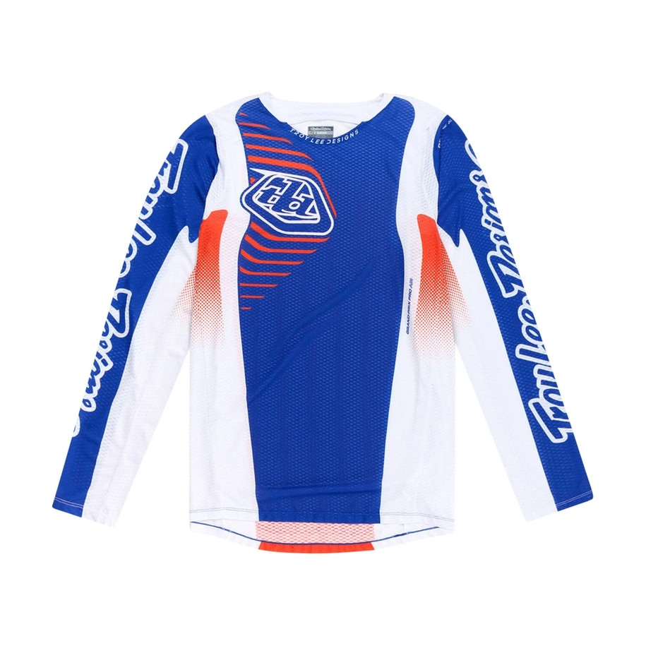 Maillot TROY LEE DESIGNS GP Pro Air - Ripple Blue/Orange
