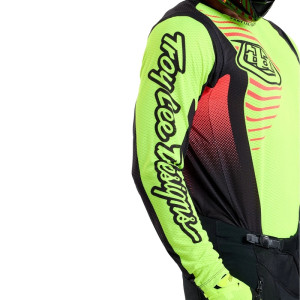 Maillot TROY LEE DESIGNS GP Pro Air - Ripple Glo Yellow/Infra Red